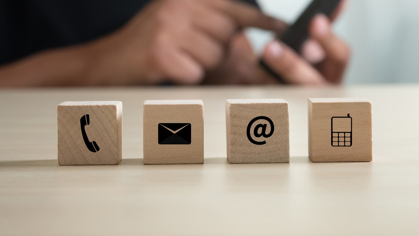 Abstract background for contact page