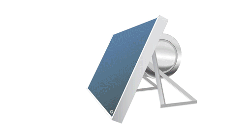 Evaporation-condensation cycle diagram